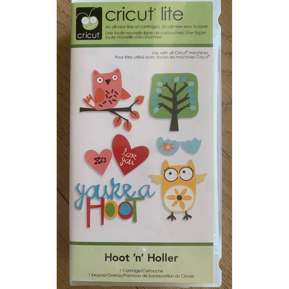 HOOT N HOLLER Cricut Cartridge New